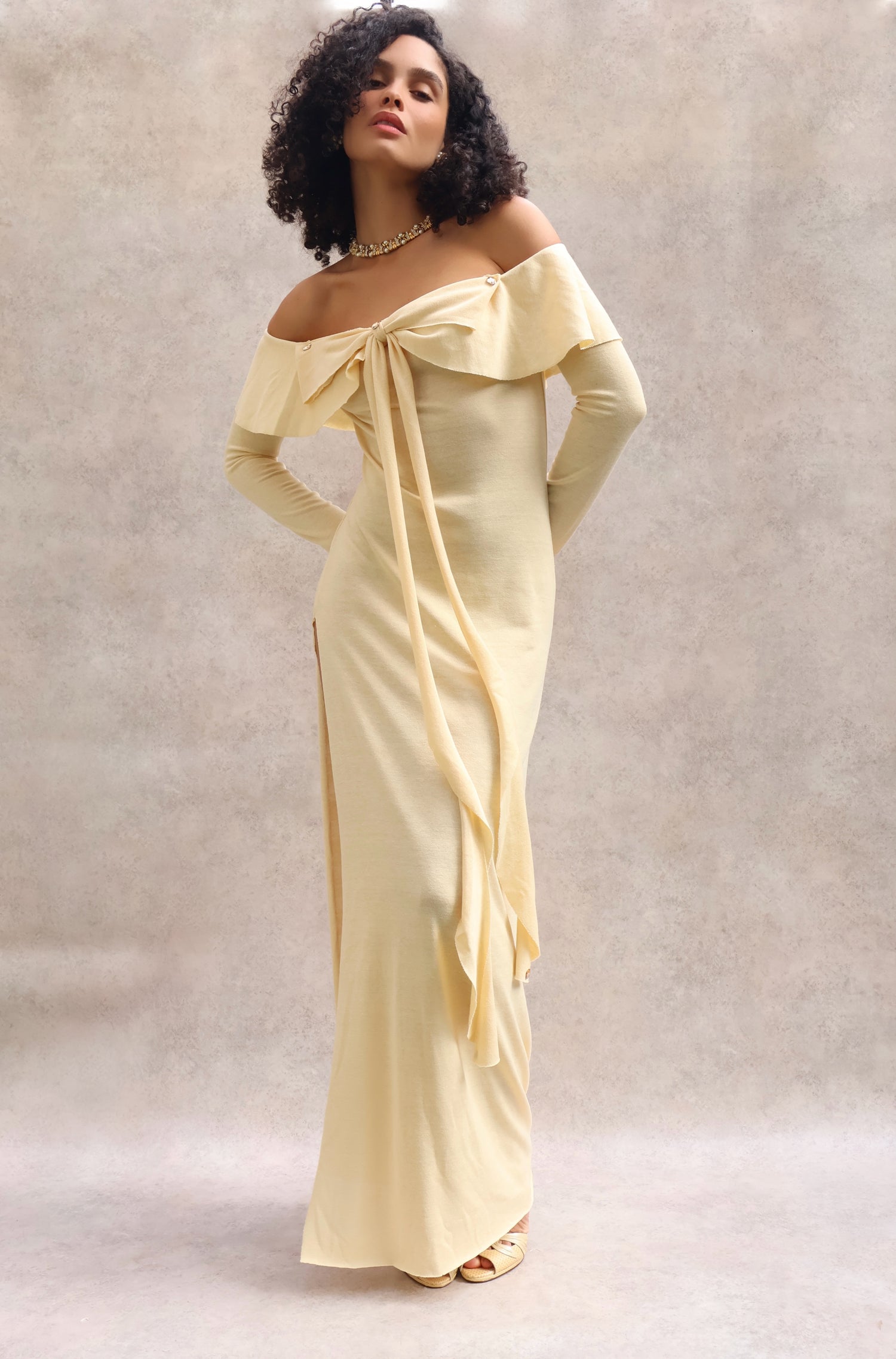 Boden Dress - Bow Maxi Dress MAIYO LONDON Boden Dress - Bow Maxi Dress MAIYO LONDON
